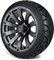 Lakeside Buggies MODZ 14" Bomber Matte Gunmetal Wheels & Street Tires Combo- G1-5415-SV STREET OPTION Modz Tire & Wheel Combos