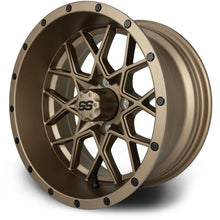 Lakeside Buggies MODZ Vortex Bronze 14" Golf Cart Wheel- G1-5416-BRZ Modz Wheels