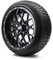 Lakeside Buggies MODZ 14" Vortex Glossy Black Wheels & Street Tires Combo- G1-5416-GB STREET OPTION Modz Tire & Wheel Combos