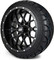 Lakeside Buggies MODZ 14" Vortex Matte Black Wheels & Street Tires Combo- G1-5416-MTB STREET OPTION Modz Tire & Wheel Combos