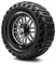 Lakeside Buggies MODZ 14" Mayhem Glossy Black with Ball Mill Wheels & Off-Road Tires Combo- G1-5417-BB OFF-ROAD OPTION Modz Tire & Wheel Combos