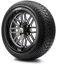 Lakeside Buggies MODZ 14" Mayhem Glossy Black with Ball Mill Wheels & Street Tires Combo- G1-5417-BB STREET OPTION Modz Tire & Wheel Combos