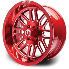 Lakeside Buggies MODZ Mayhem Red 14" Golf Cart Wheel- G1-5417-BRM Modz Wheels