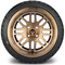 Lakeside Buggies MODZ 14" Mayhem Matte Bronze Wheels & Street Tires Combo- G1-5417-BRZ STREET OPTION Modz Tire & Wheel Combos