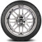 Lakeside Buggies MODZ 14" Mayhem Chrome Wheels & Street Tires Combo- G1-5417-CM STREET OPTION Modz Tire & Wheel Combos