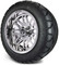 Lakeside Buggies MODZ 14" Mayhem Chrome Wheels & Street Tires Combo- G1-5417-CM STREET OPTION Modz Tire & Wheel Combos