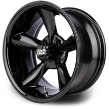 Lakeside Buggies MODZ God Father Glossy Black 14" Golf Cart Wheel- G1-5418-GB Modz Wheels