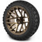 Lakeside Buggies MODZ 14" Matrix Matte Bronze Wheels & Off-Road Tires Combo- G1-5419-BRZ OFF-ROAD OPTION Modz Tire & Wheel Combos