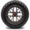 Lakeside Buggies MODZ 14" Matrix Dark Bronze Wheels & Off-Road Tires Combo- G1-5419-DBZ OFF-ROAD OPTION Modz Tire & Wheel Combos