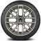 Lakeside Buggies MODZ 14" Matrix Gunmetal Wheels & Street Tires Combo- G1-5419-GM STREET OPTION Modz Tire & Wheel Combos