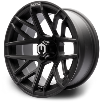 Lakeside Buggies MODZ Matrix Matte Black 14" Golf Cart Wheel- G1-5419-MTB Modz Wheels