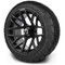 Lakeside Buggies MODZ 14" Matrix Matte Black Wheels & Street Tires Combo- G1-5419-MTB STREET OPTION Modz Tire & Wheel Combos