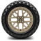 Lakeside Buggies MODZ 14" Matrix Matte Sand Wheels & Off-Road Tires Combo- G1-5419-SND OFF-ROAD OPTION Modz Tire & Wheel Combos