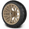 Lakeside Buggies MODZ 14" Matrix Matte Sand Wheels & Street Tires Combo- G1-5419-SND STREET OPTION Modz Tire & Wheel Combos