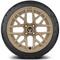 Lakeside Buggies MODZ 14" Matrix Matte Sand Wheels & Street Tires Combo- G1-5419-SND STREET OPTION Modz Tire & Wheel Combos