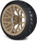 Lakeside Buggies MODZ 14" Matrix Matte Sand Wheels & Street Tires Combo- G1-5419-SND STREET OPTION Modz Tire & Wheel Combos