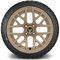 Lakeside Buggies MODZ 14" Matrix Matte Sand Wheels & Street Tires Combo- G1-5419-SND STREET OPTION Modz Tire & Wheel Combos