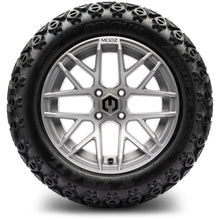 Lakeside Buggies MODZ® 14" Matrix Silver Wheels & Off-Road Tires Combo- SILVER Modz Tire & Wheel Combos