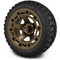 Lakeside Buggies MODZ 14" Defender Matte Bronze Wheels & Off-Road Tires Combo- G1-5420-BRZ OFF-ROAD OPTION Modz Tire & Wheel Combos