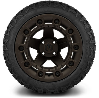 Lakeside Buggies MODZ® 14" Defender Matte Bronze Wheels & Off-Road Tires Combo- BRONZE Modz Tire & Wheel Combos