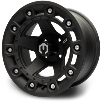 Lakeside Buggies MODZ Defender Matte Black 14" Golf Cart Wheel- G1-5420-MTB Modz Wheels