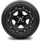 Lakeside Buggies MODZ 14" Defender Matte Black Wheels & Street Tires Combo- G1-5420-MTB STREET OPTION Modz Tire & Wheel Combos