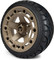 Lakeside Buggies MODZ 14" Defender Sand Wheels & Street Tires Combo- G1-5420-SND STREET OPTION Modz Tire & Wheel Combos