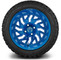 Lakeside Buggies MODZ 14" Carnage Brushed Blue with Ball Mill Wheels & Off-Road Tires Combo- G1-5421-BBB OFF-ROAD OPTION Modz Tire & Wheel Combos