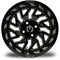 Lakeside Buggies MODZ Carnage Glossy Black 14" Golf Cart Wheel- G1-5421-BB Modz Wheels