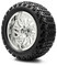 Lakeside Buggies MODZ 14" Carnage Chrome Wheels & Off-Road Tires Combo- G1-5421-CM OFF-ROAD OPTION Modz Tire & Wheel Combos