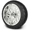 Lakeside Buggies MODZ 14" Carnage Chrome Wheels & Street Tires Combo- G1-5421-CM STREET OPTION Modz Tire & Wheel Combos