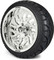 Lakeside Buggies MODZ 14" Carnage Chrome Wheels & Street Tires Combo- G1-5421-CM STREET OPTION Modz Tire & Wheel Combos