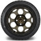 Lakeside Buggies MODZ 14" Militia Bronze Wheels & Street Tires Combo- G1-5422-BRZ STREET OPTION Modz Tire & Wheel Combos