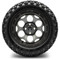 Lakeside Buggies MODZ 14" Militia Gunmetal Wheels & Off-Road Tires Combo- G1-5422-GM OFF-ROAD OPTION Modz Tire & Wheel Combos