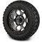 Lakeside Buggies MODZ 14" Militia Gunmetal Wheels & Off-Road Tires Combo- G1-5422-GM OFF-ROAD OPTION Modz Tire & Wheel Combos