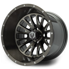 Lakeside Buggies MODZ Assassin Brushed Gunmetal with Ball Mill 14" Golf Cart Wheel- G1-5423-BGM Modz Wheels