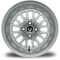 Lakeside Buggies MODZ Assassin Glossy Silver 14" Golf Cart Wheel- G1-5423-SV Modz Wheels