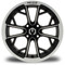 Lakeside Buggies MODZ Havoc Machined Matte Black 14" Golf Cart Wheel- G1-5425-MMB Modz Wheels