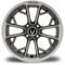 Lakeside Buggies MODZ Havoc Machined Matte Gunmetal 14" Golf Cart Wheel- G1-5425-MMGM Modz Wheels