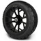 Lakeside Buggies MODZ 14" Havoc Matte Black Wheels & Street Tires Combo- G1-5425-MTB STREET OPTION Modz Tire & Wheel Combos