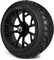 Lakeside Buggies MODZ 14" Havoc Matte Black Wheels & Street Tires Combo- G1-5425-MTB STREET OPTION Modz Tire & Wheel Combos