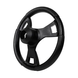 Gussi Italia® Lugana Black Steering Wheel For All Club Car DS Models PN# 06-118 Gussi 