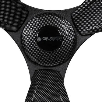 Gussi Italia® Lugana Black Steering Wheel For All EZGO TXT / RXV Models PN# 06-023 Gussi 