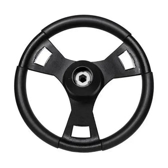 Gussi Italia® Lugana Black Steering Wheel For All EZGO TXT / RXV Models PN# 06-023 Gussi 