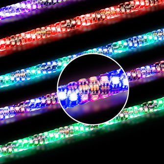 Lakeside Buggies LED Whip Light Stick, 4' RGB Wrapped with remote Control Color- LGT-028 Lakeside Buggies NEED TO SORT