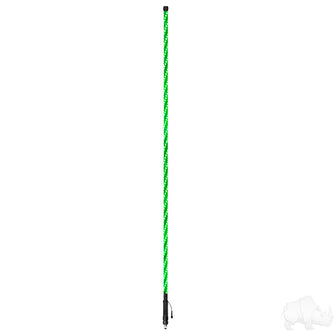 Lakeside Buggies LED Whip Light Stick, 6' RGB Wrapped with Remote Control Color- LGT-029 Lakeside Buggies NEED TO SORT