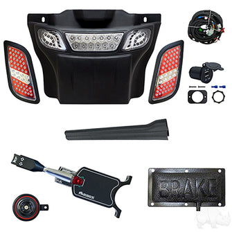 Lakeside Buggies Build Your Own LED Light Bar Kit, E-Z-Go RXV 08-15 (Standard, Pedal Mount)- LGT-311LT2B1 Lakeside Buggies Light Kits