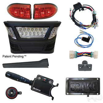 Lakeside Buggies BYO LED Light Bar Kit, Club Car Precedent, Gas 04+ & Electric 04-08.5, 12-48V, (Deluxe, Pedal Mount)- LGT-340LT3B1 Lakeside Buggies NEED TO SORT