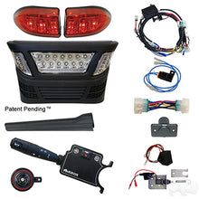 Lakeside Buggies BYO LED Light Bar Kit, Club Car Precedent, Gas 04+ & Electric 04-08.5, 12-48V, (Deluxe, Linkage)- LGT-340LT3B4 Lakeside Buggies Light Kits