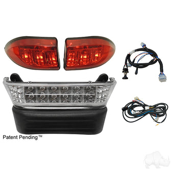 Lakeside Buggies LED Super Saver Light Bar Kit, Club Car Precedent Electric 08.5+ w/ 12V Batteries- LGT-356E12L Lakeside Buggies NEED TO SORT